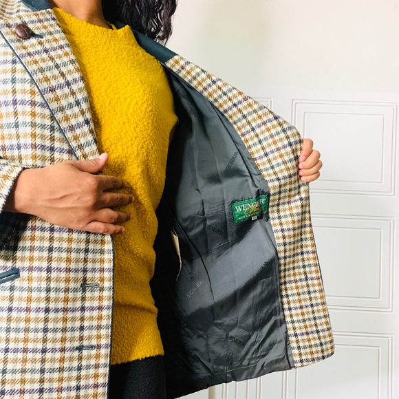 🌱⭐️WENGER Warm thick Oversize wool blazer ⭐️🌱 - Picture 5 of 8